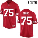 NCAA Ohio State Buckeyes Youth #75 Alex Boone Red Nike Football College Jersey HQS0745MY